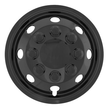 4-Delige Wieldoppenset Utah 15-inch glanzend zwart (extra bol)
