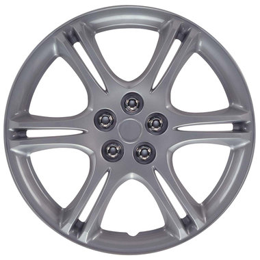 4-Delige Wieldoppenset Wyoming 14-inch zilver